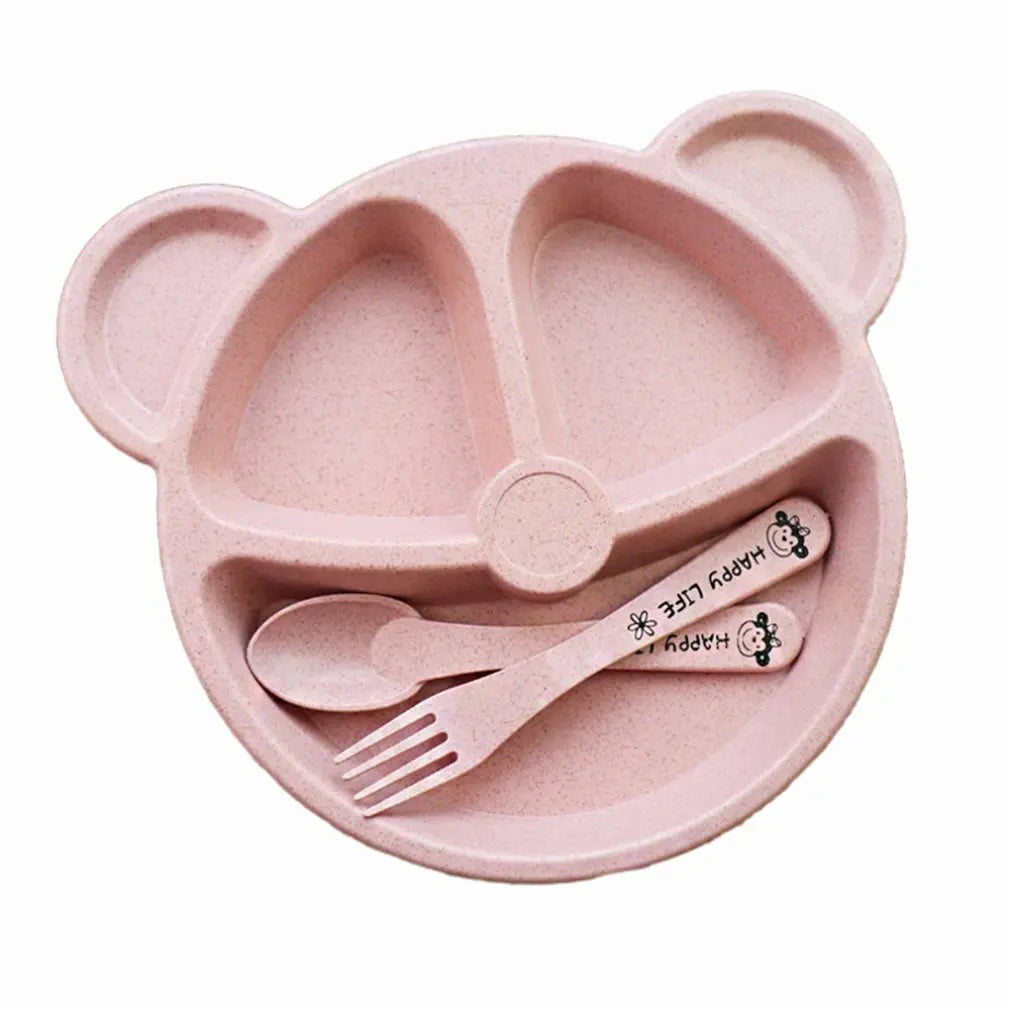 Set de vaisselle enfant motif ourson