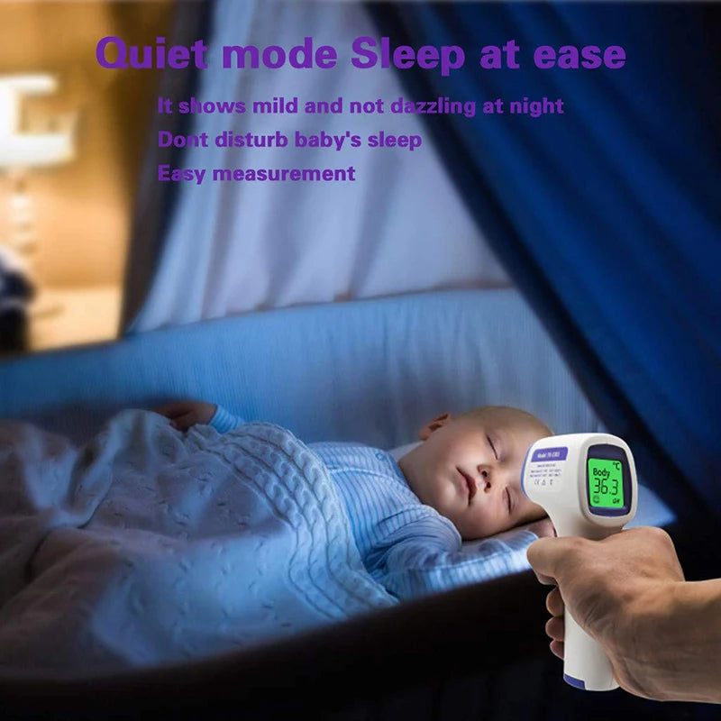 Non-contact Infrared Thermometer + Oximeter