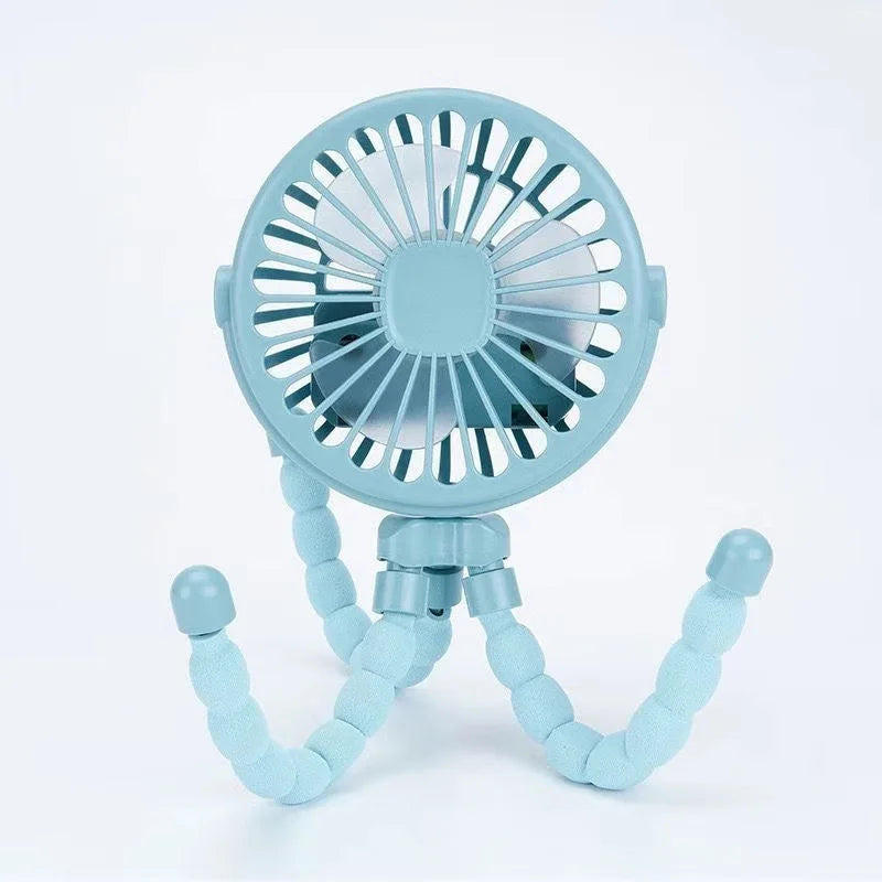 USB wiederaufladbarer Kinderwagenventilator