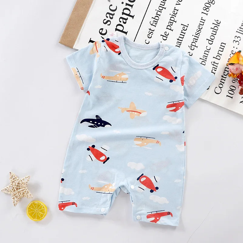 Pyjama combinaison été - motifs cartoon