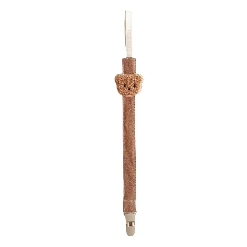 Attache-tétine ourson anti-chute