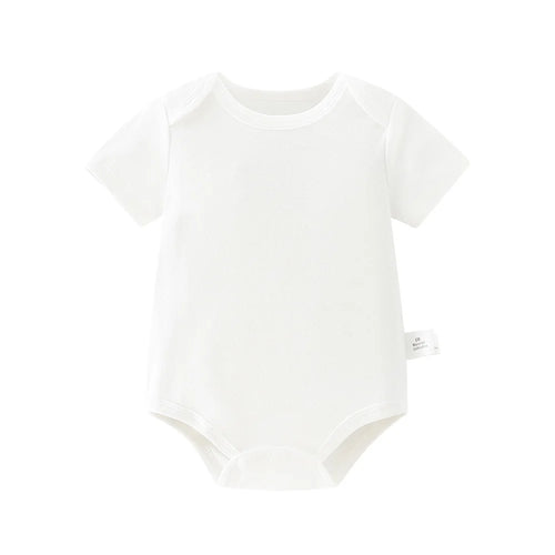 Body bébé uni coton pur - été