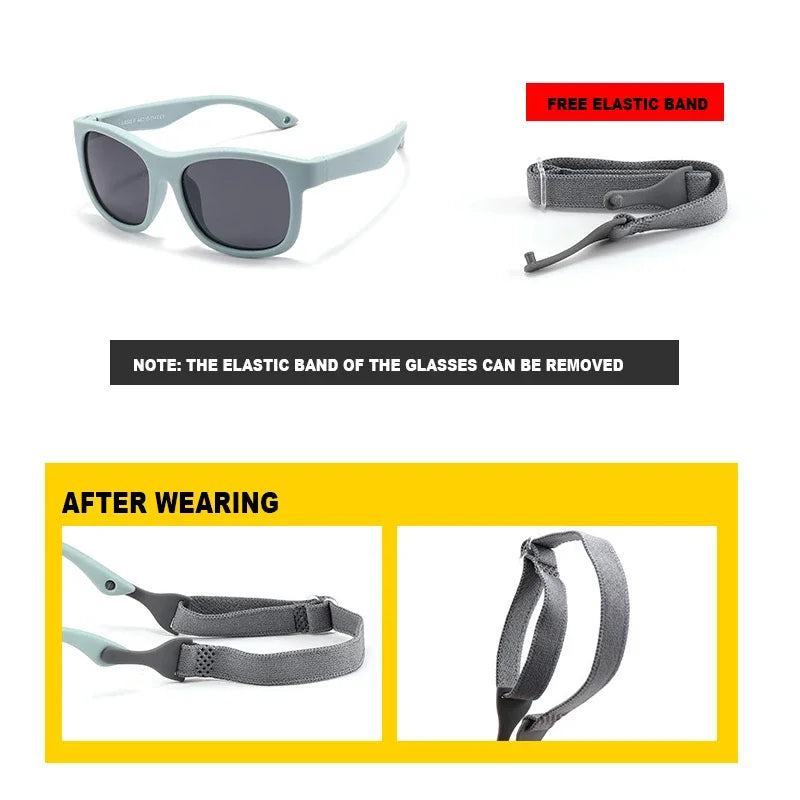 Polarized baby sunglasses - 100% UV protection