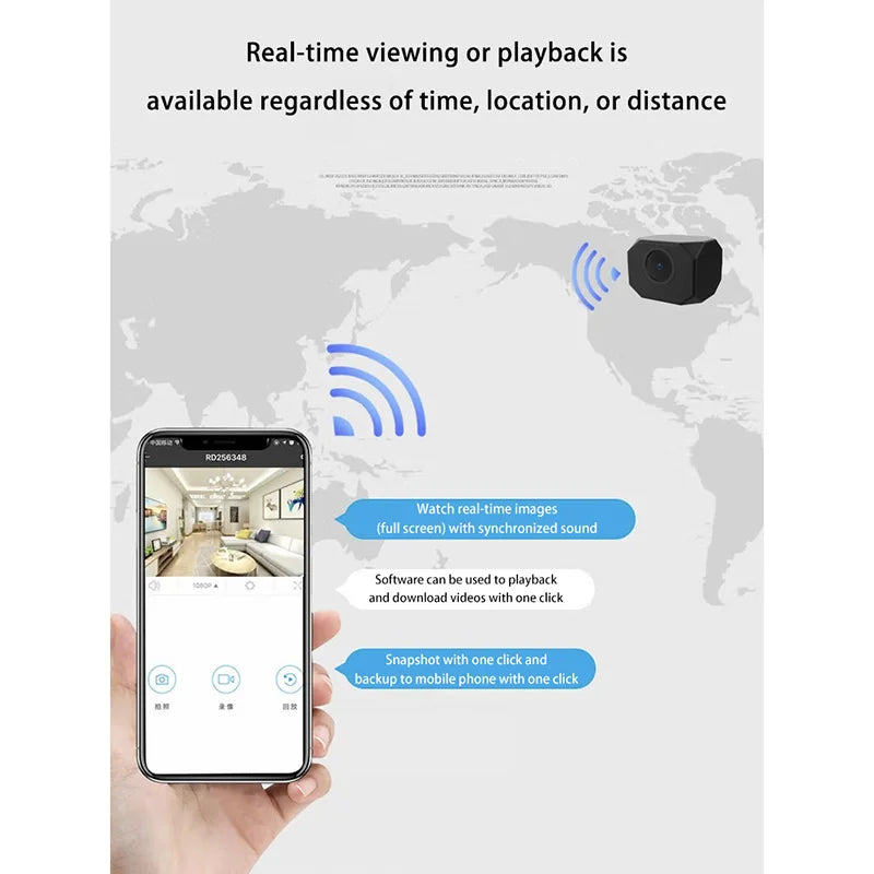 Mini-WLAN-HD-Kamera – Babyzimmerüberwachung