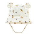 Muslin cotton baby bucket hat - summer anti-UV