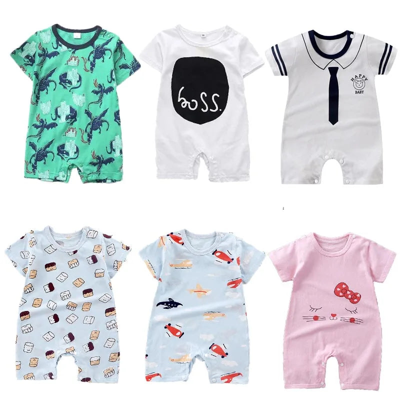Pyjama combinaison été - motifs cartoon