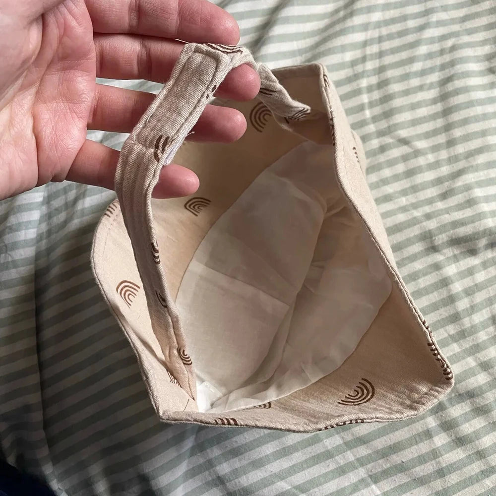 Muslin cotton baby bucket hat - summer anti-UV