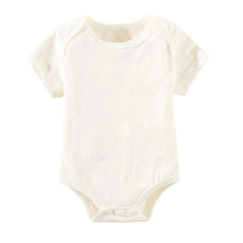 Body bébé uni coton pur - été