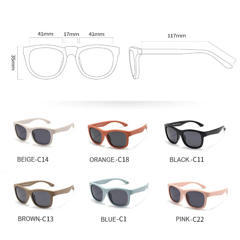 Polarized baby sunglasses - 100% UV protection