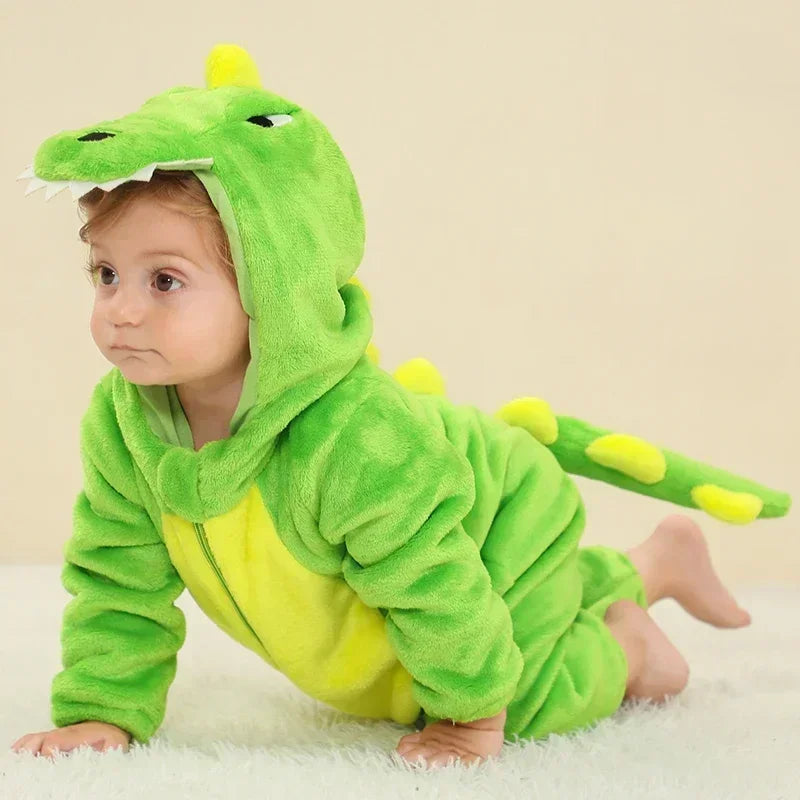 Combinaison pyjama bébé hiver - déguisement lionceau