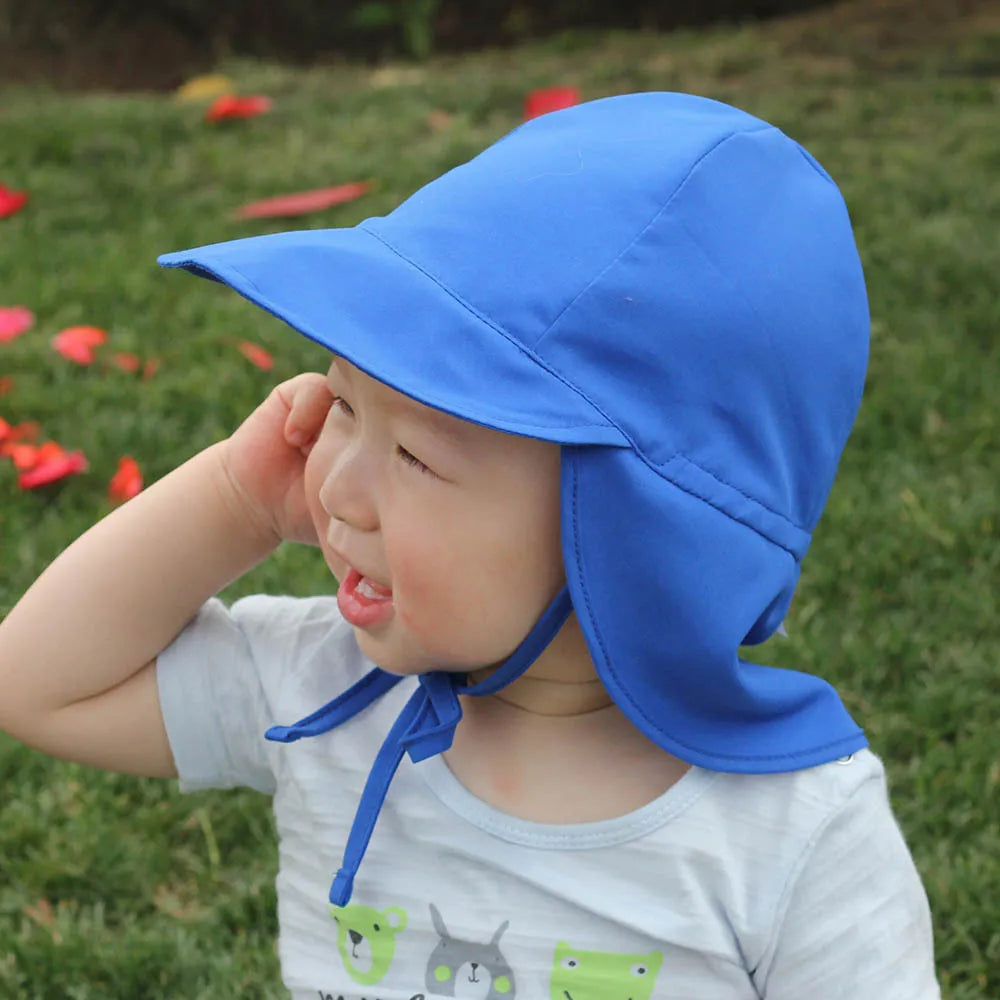 Chapeau anti-UV pour bébé - protection SPF 50+