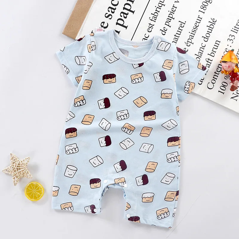 Pyjama combinaison été - motifs cartoon