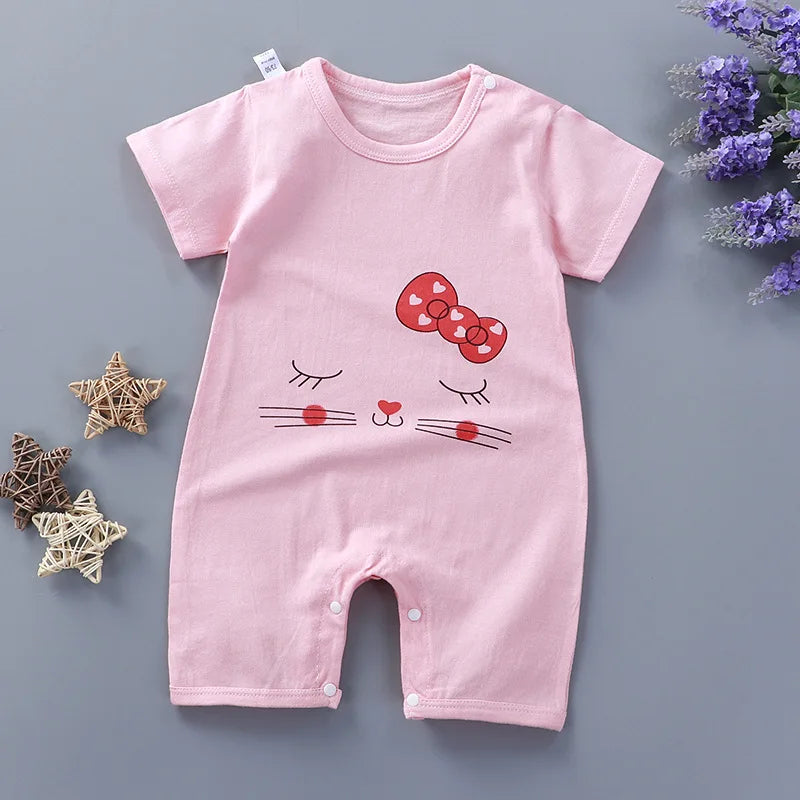 Pyjama combinaison été - motifs cartoon