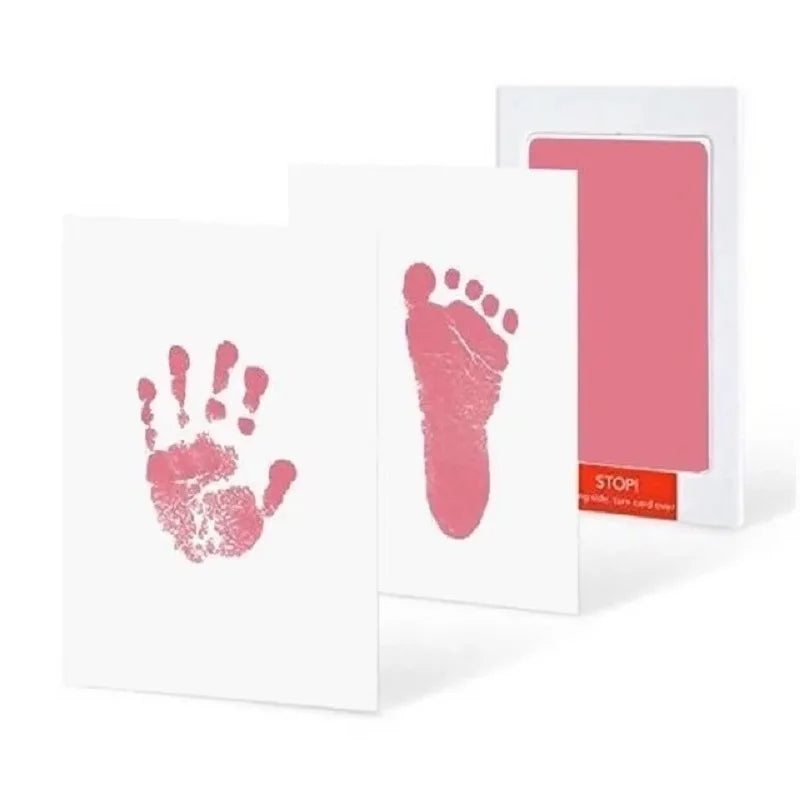 Kit empreintes bébé sans encre - lot souvenirs