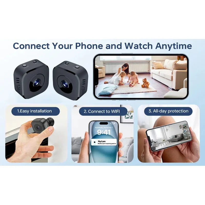 HD-WLAN-Babyphone mit Kamera