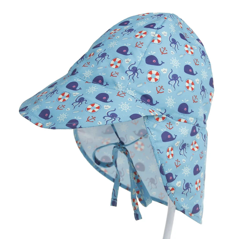 Chapeau anti-UV pour bébé - protection SPF 50+