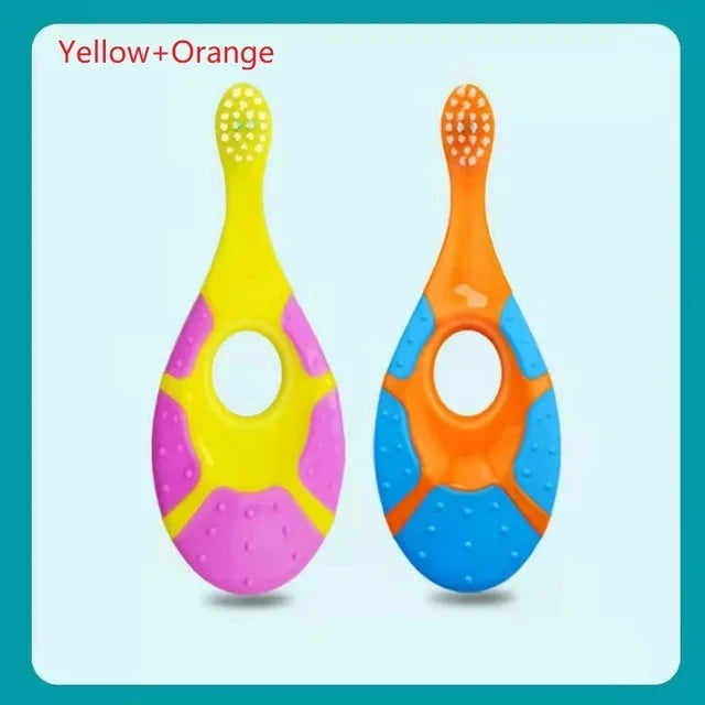 Lot de 2 brosses à dents d'apprentissage - sans BPA
