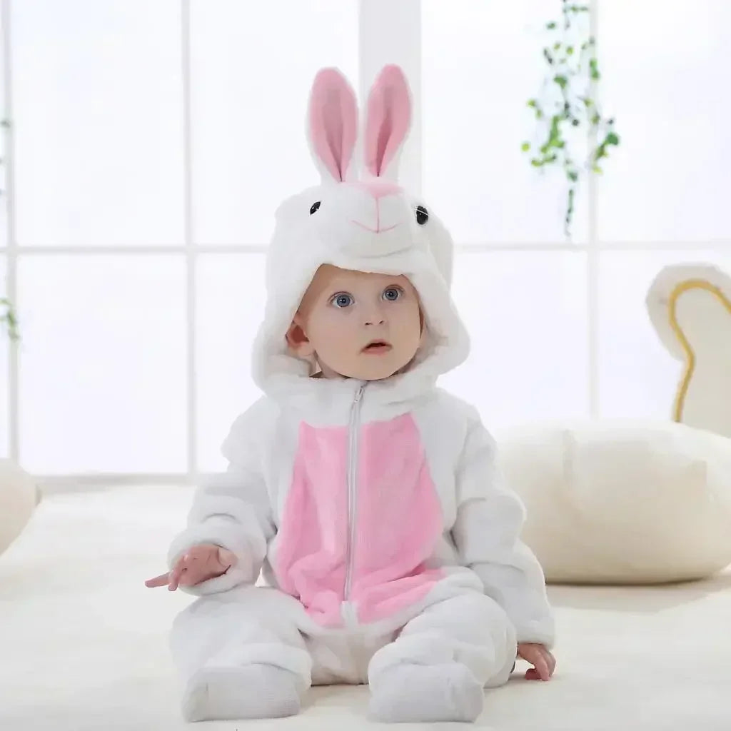 Combinaison pyjama bébé hiver - déguisement lionceau