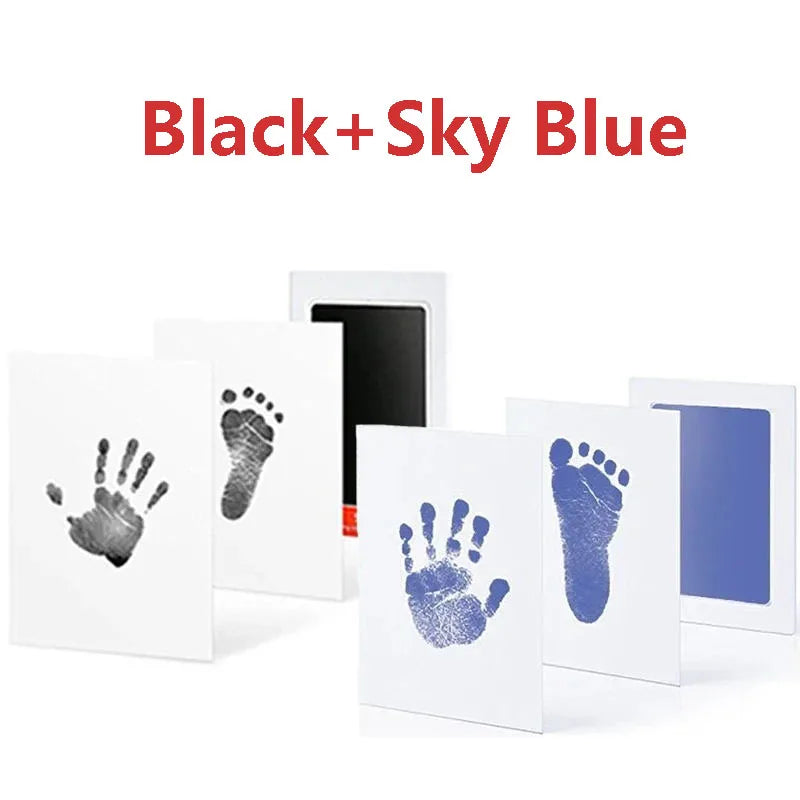 Kit empreintes bébé sans encre - lot souvenirs